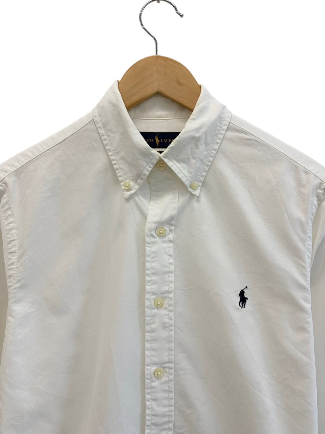 폴로 옥스포드 셔츠 화이트 (S) 상품이미지2
