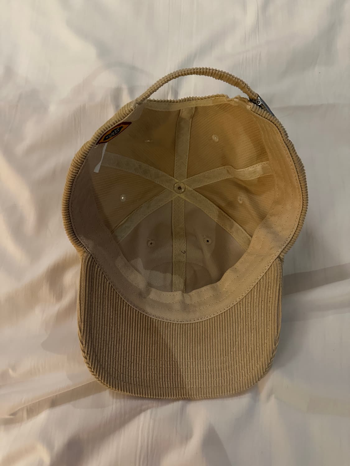 휴먼 메이드 6 패널 코듀로이 캡 화이트 상품이미지4