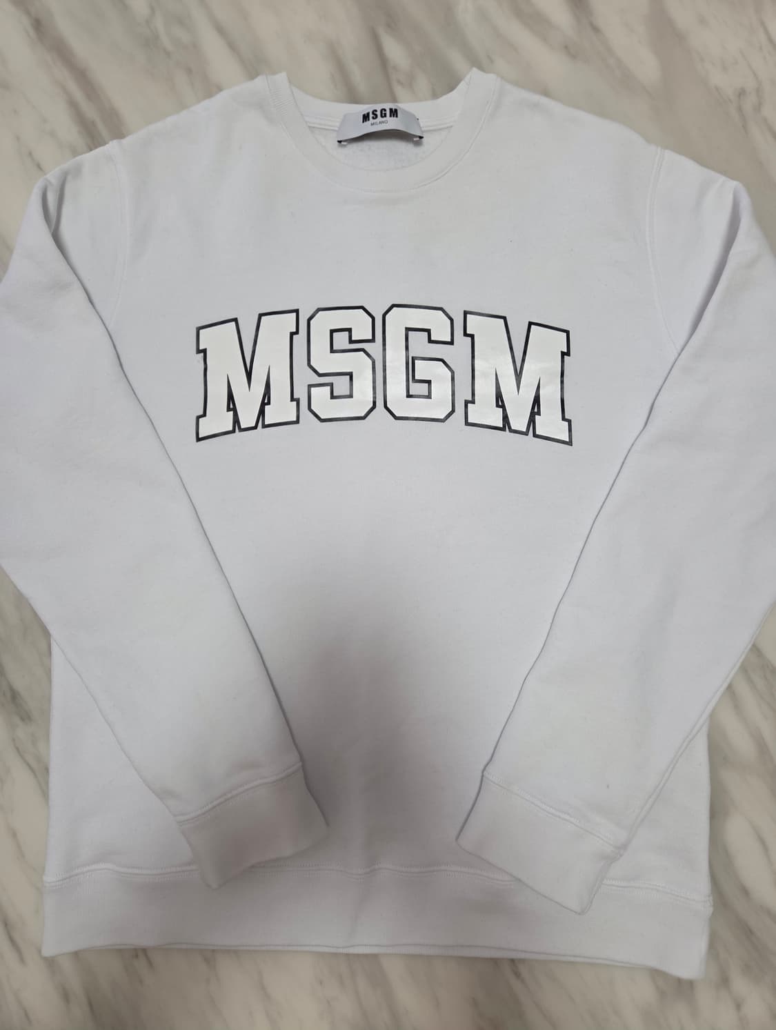 MSGM 로고 여성 맨투맨 상품이미지1