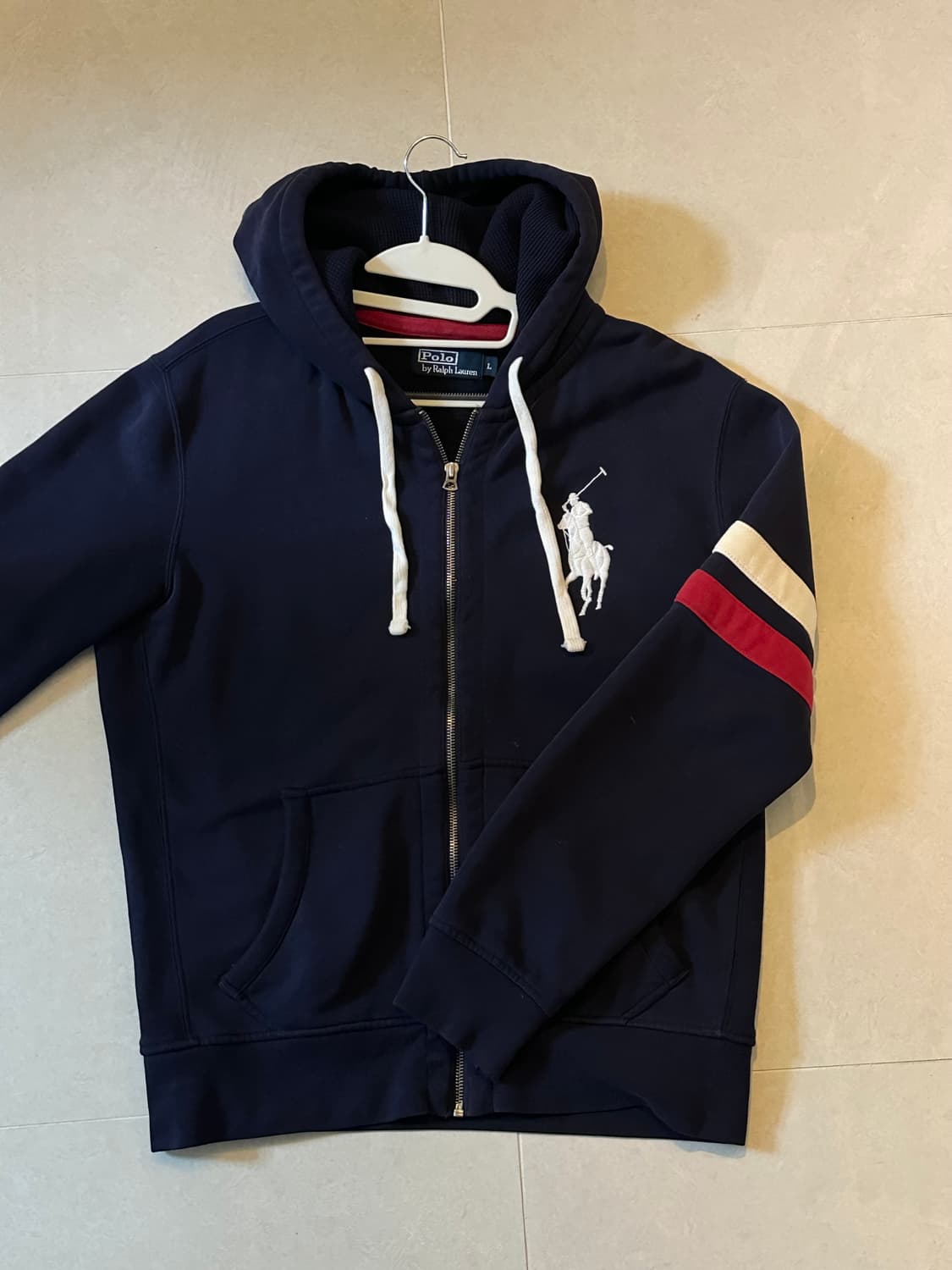 [vintage] 폴로랄프로렌 후드집업 L 버터플라이빈티지 상품이미지2