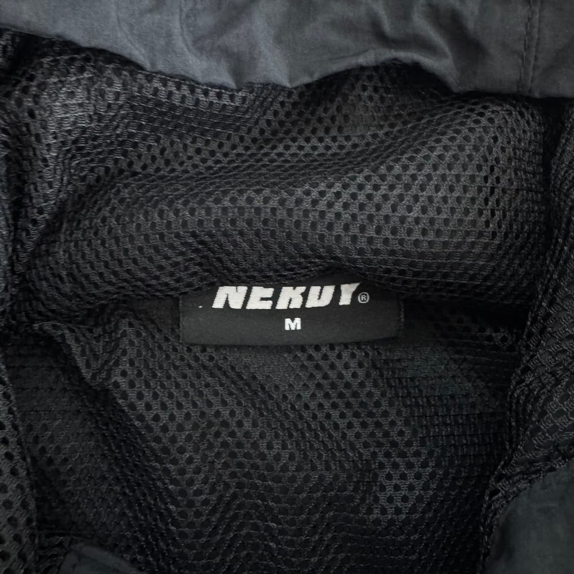 Nerdy 널디 화이트 트랙탑 블랙 바람막이 상품이미지5