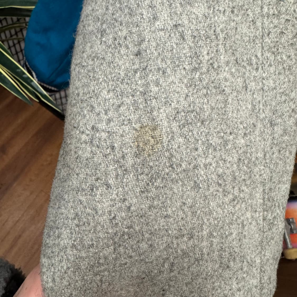 90s NHL 산호세 샤크스 팀 바시티 자켓 후면 빅로고 포인트 블루 상품이미지9