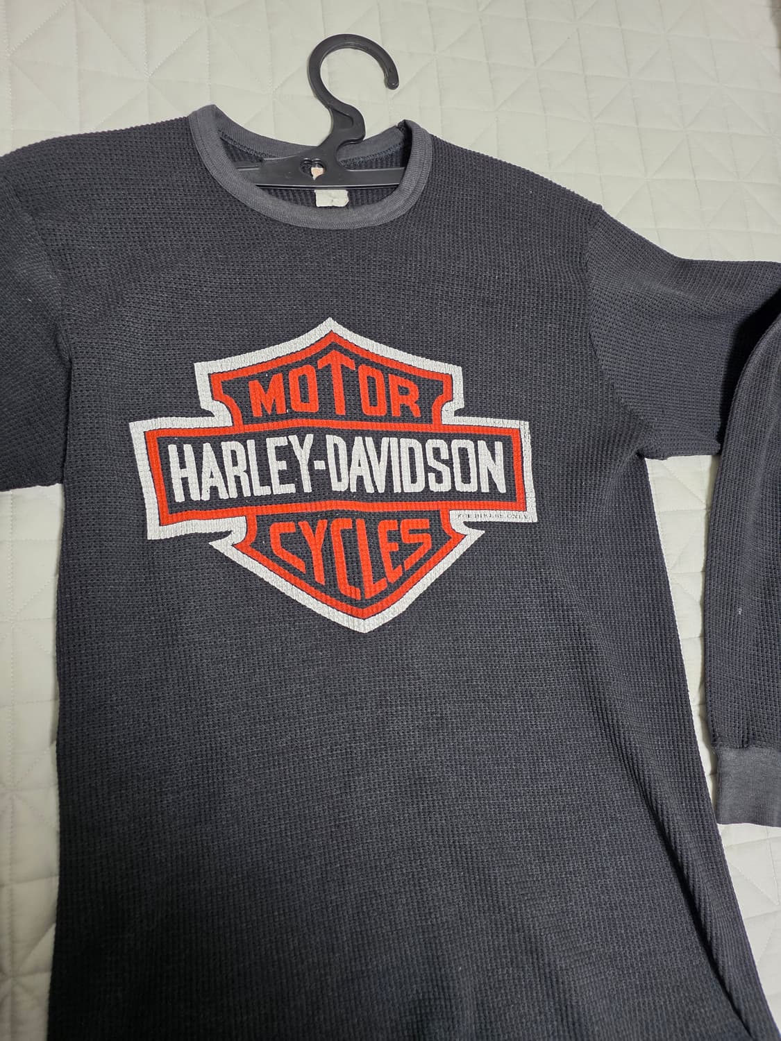 80s Harley Davidson Thermal Long Sleeve 상품이미지5