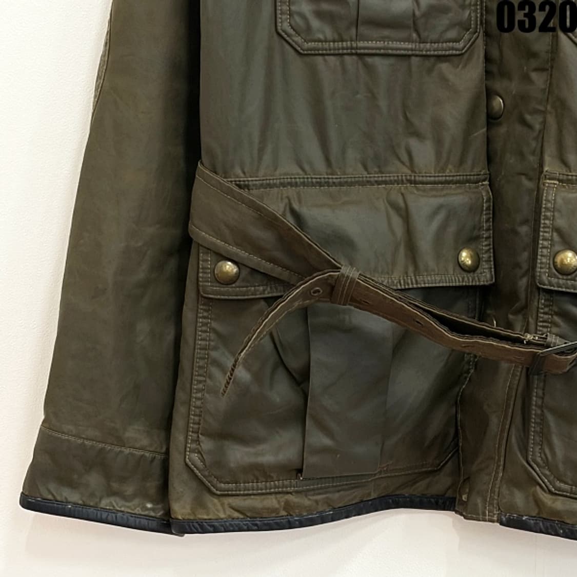 폴로 랄프로렌 정품 왁스 코튼 필드 자켓 M 0320 상품이미지3