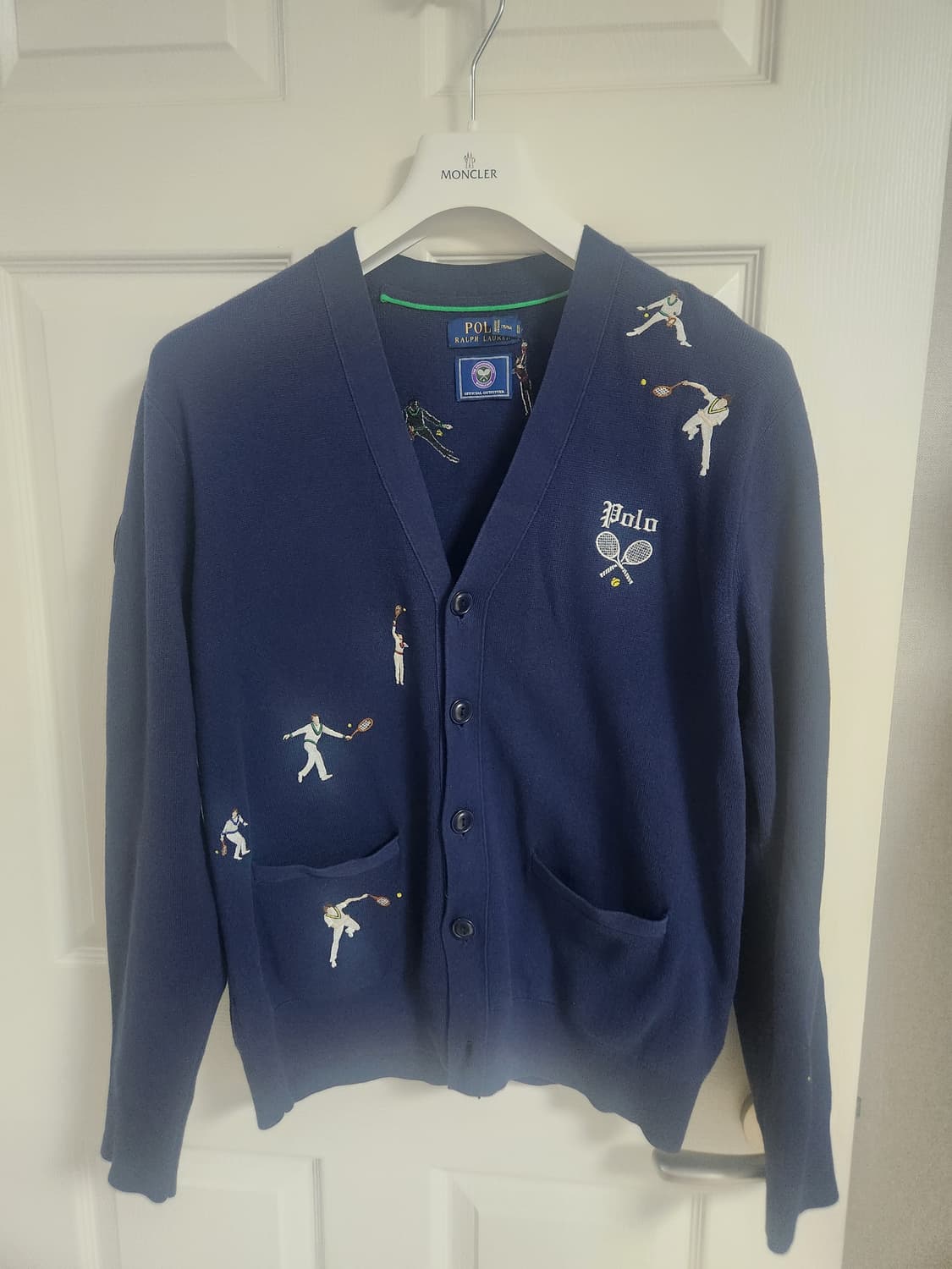 폴로 랄프로렌 윔블던 가디건 M 상품이미지1