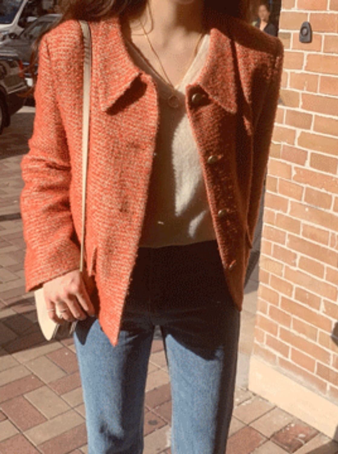 메이비베이비 디어리스트 트위드 자켓 새상품 상품이미지3