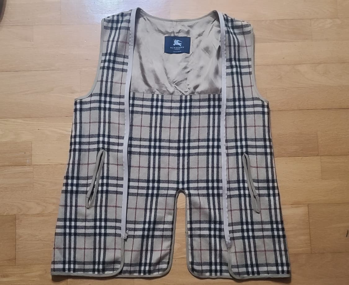 Burberry's 버버리 90s 싱글 면코트 상품이미지8