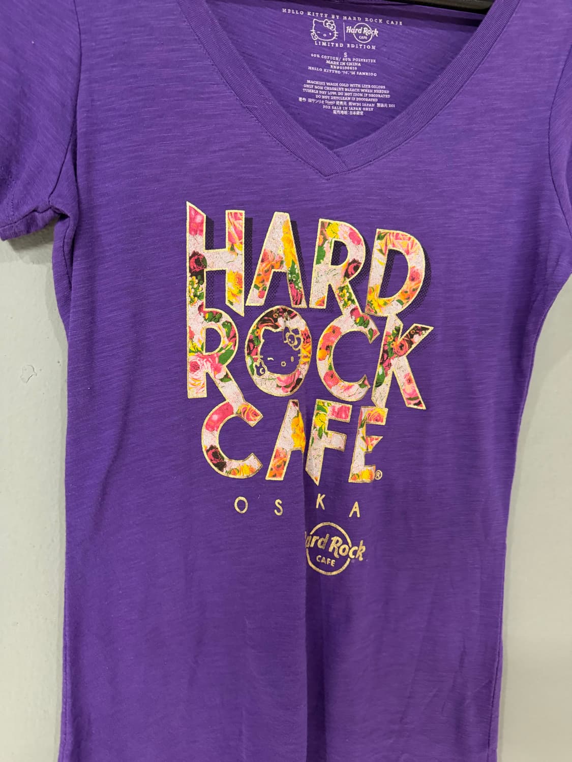 Hard rock cafe X hello kitty t-shirt  상품이미지6
