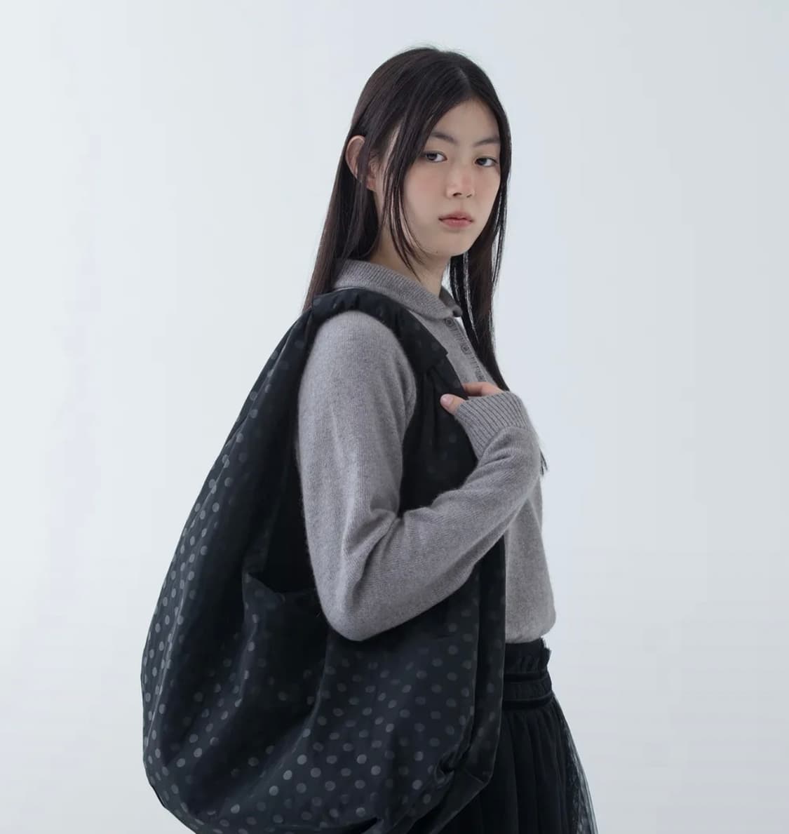 오헤시오 도트 패딩백 상품이미지1