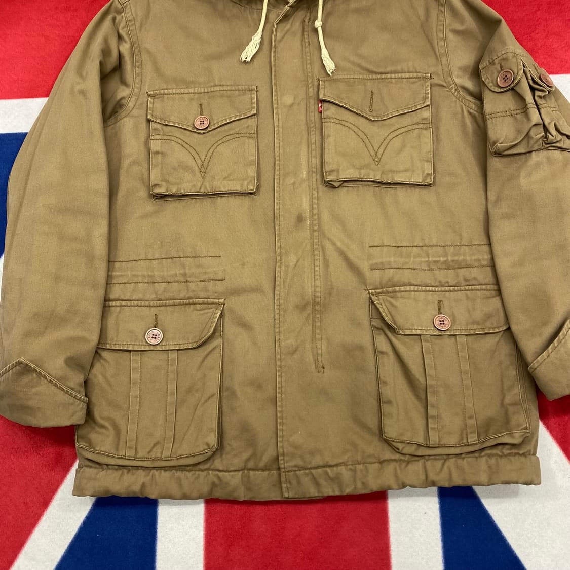 리바이스 사파리자켓 M 실측 L-XL  상품이미지4