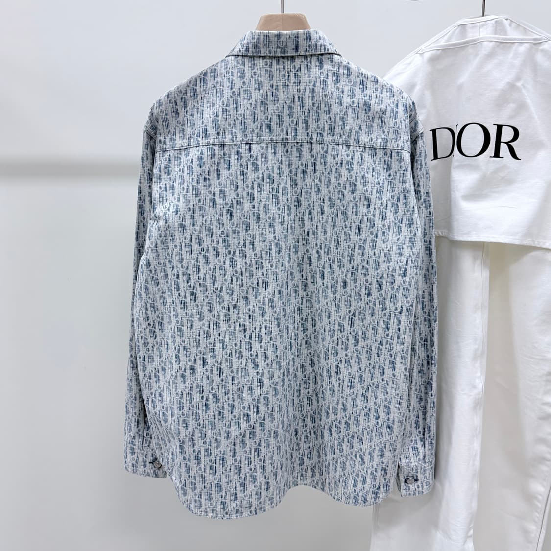 [S+급/42] 디올 오블리크 카스리 데님 오버셔츠 자켓 상품이미지4