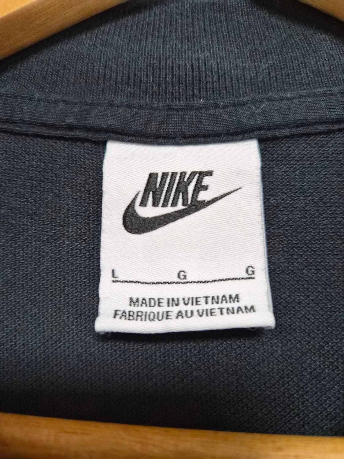 나이키Nike 스몰로고 반팔 카라티셔츠 L사이즈 - T100 상품이미지3