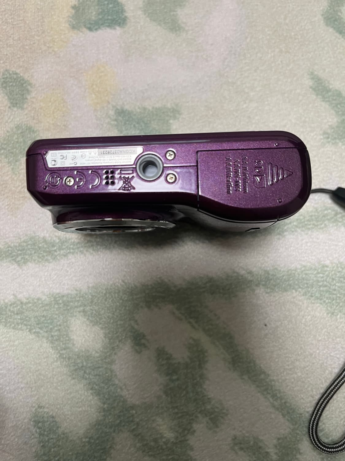 코닥 c195 퍼플 보라 키키 빈티지 카메라 디카 상품이미지5