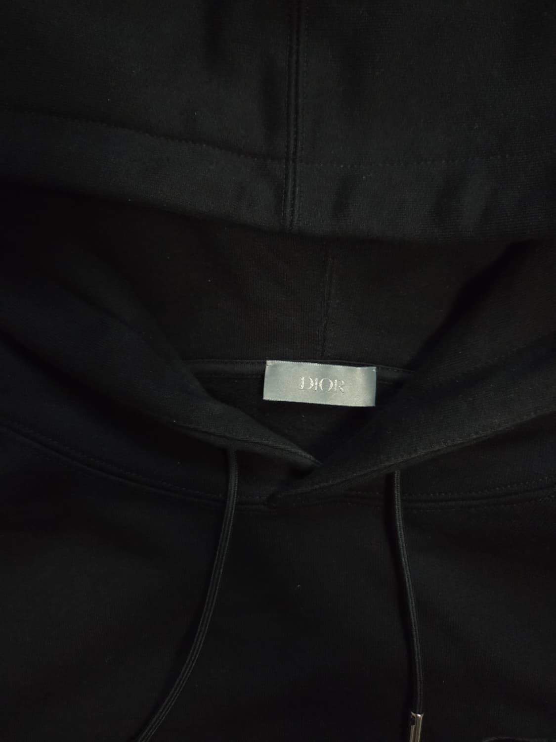 [정품/M] 디올 CD로고 후드티 블랙 상품이미지3