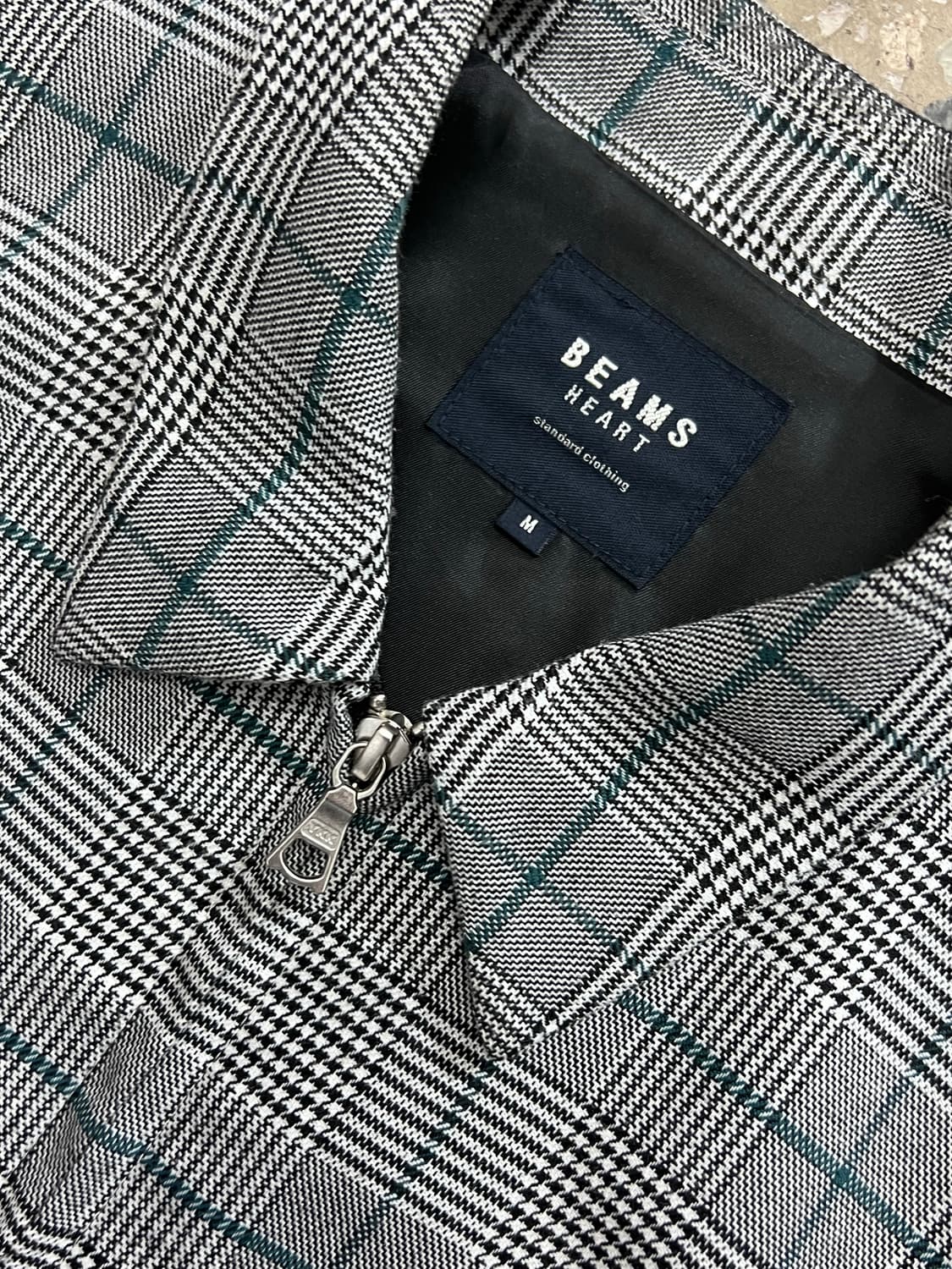 Beams Heart Glen Check Jacket 상품이미지4