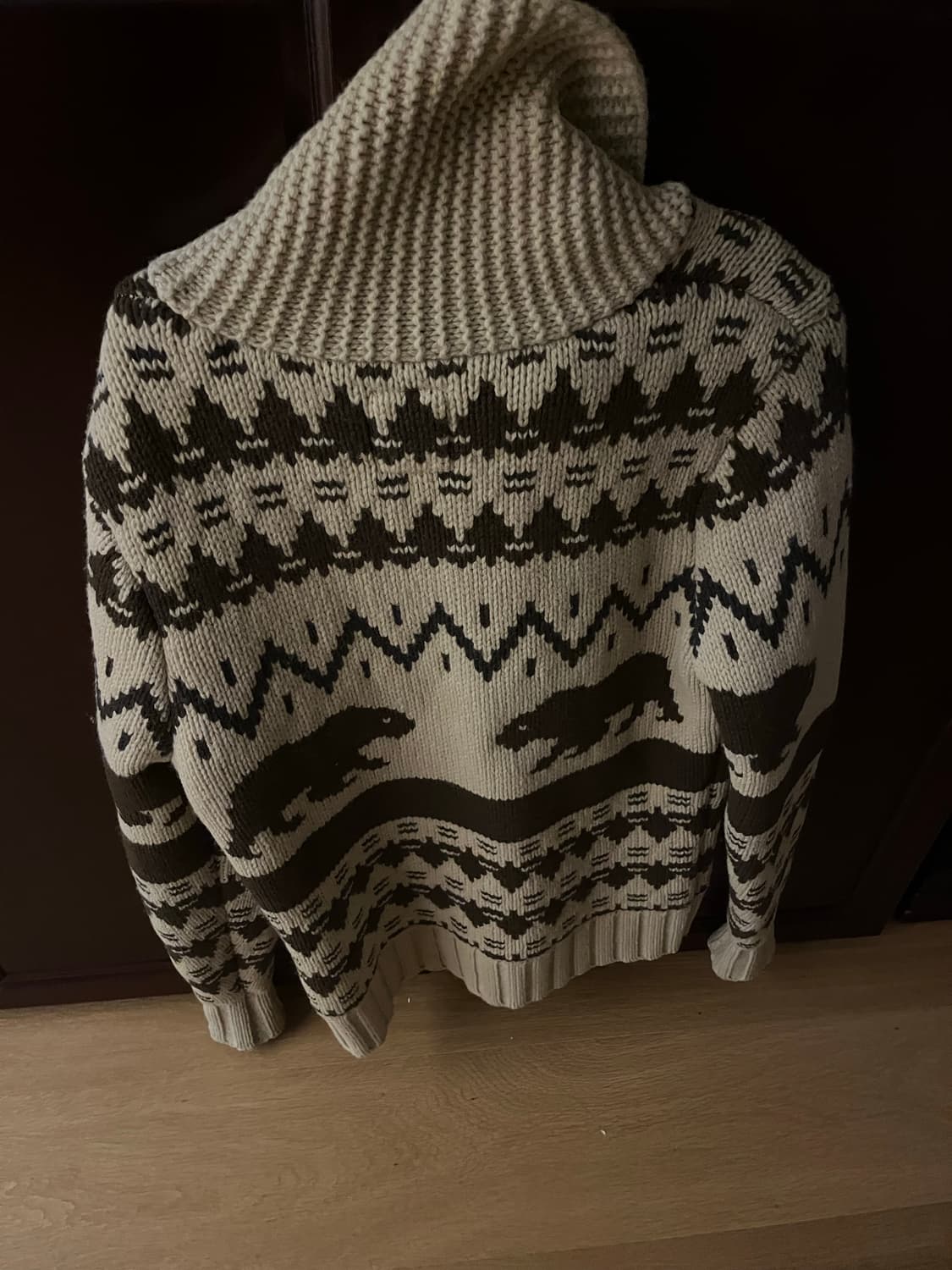 리바이스 베어 코위찬 니트 가디건 상품이미지2