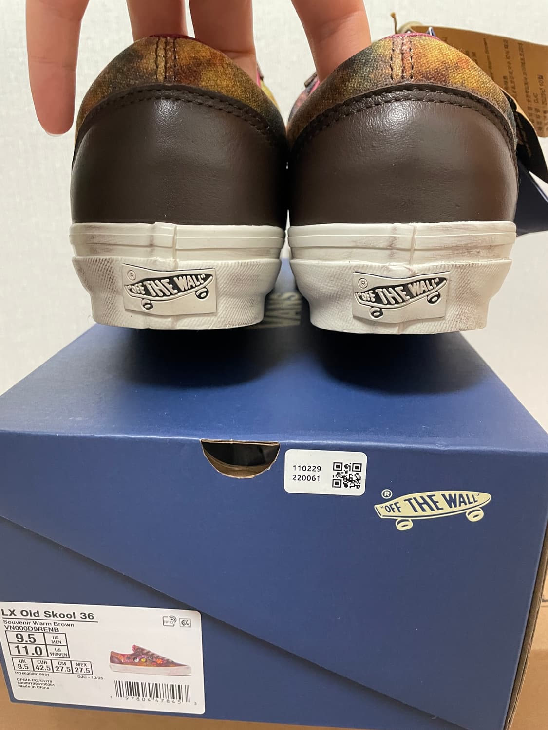 반스 프리미엄 올드스쿨 36 LX 수베니어 웜 브라운 상품이미지8