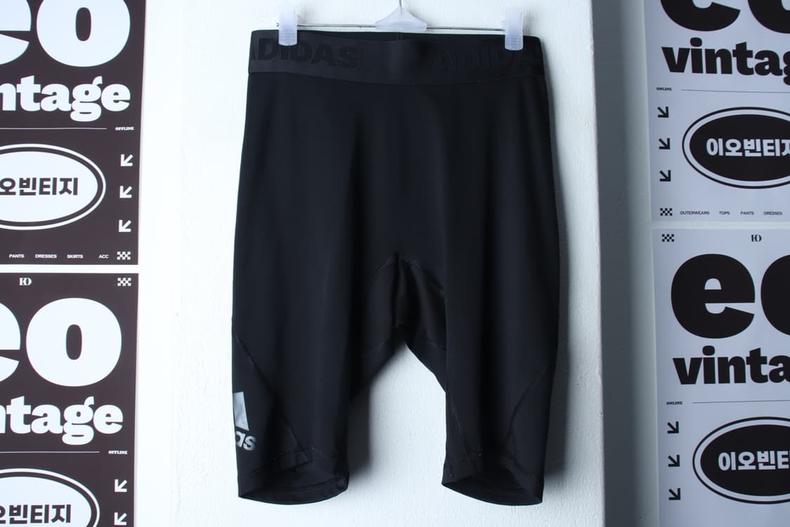 (XL) 아디다스 반바지 팬츠 레깅스 기능성 블랙-P9882 상품이미지2