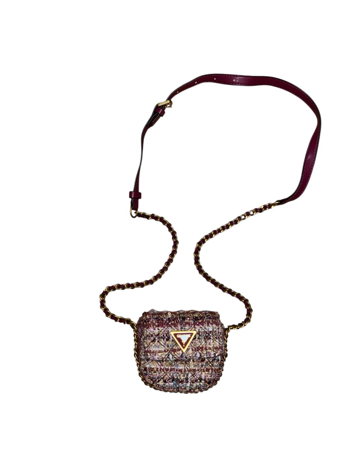 게스 미니 트위드 y2k 숄더백 크로스백 상품이미지6