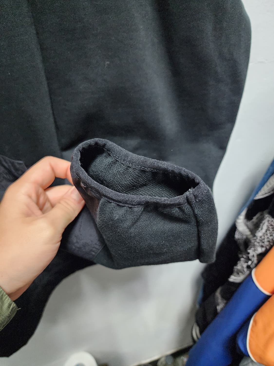 아웃스탠딩 유틸리티 tech 후드 반집업 상품이미지7