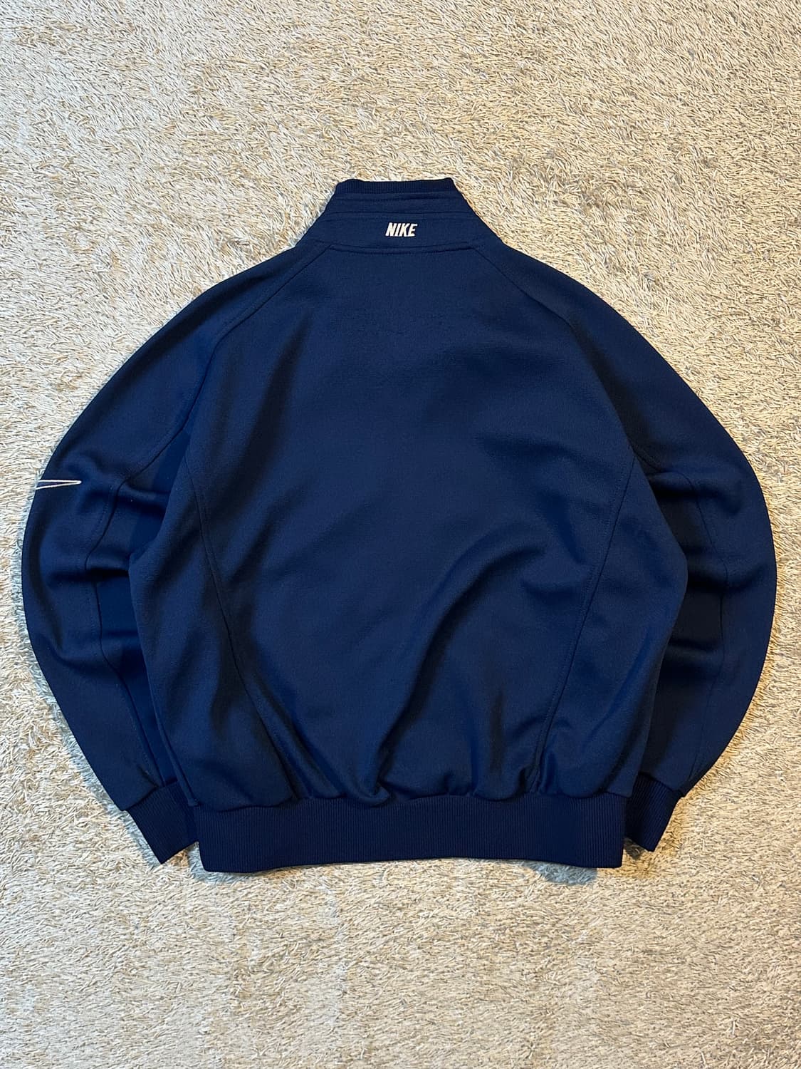 90's 나이키 올드스쿨 더블 스우시 트랙탑 져지 네이비 상품이미지3