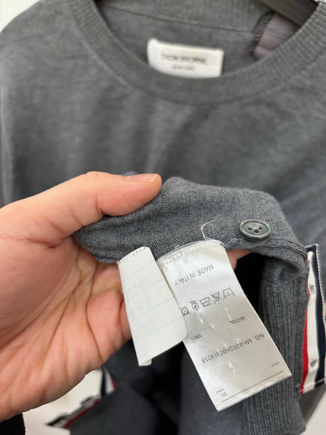 톰브라운 4바 울니트 상품이미지5