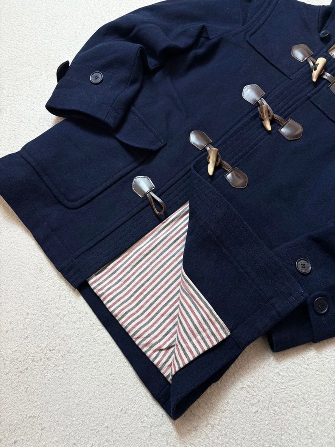 라코스테 00's 재팬 더플 후디 코트 PN6823 상품이미지6