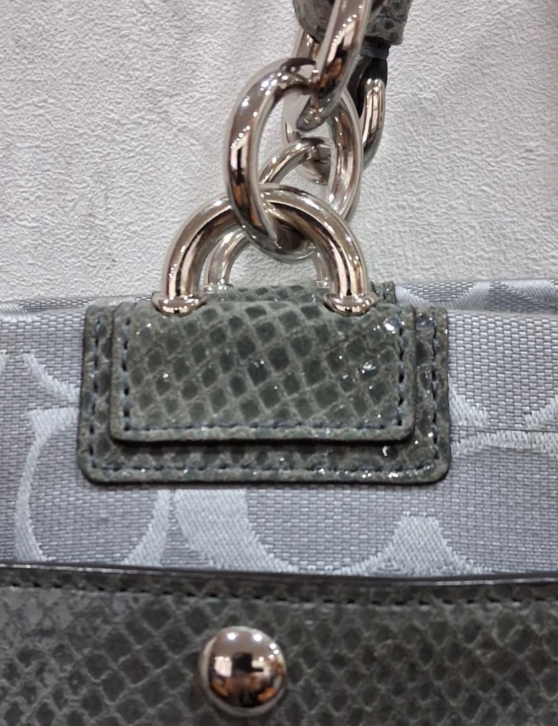 코치 시그니처 턴락 토트백 그레이 / 코치 숄더백 / 코치가방 / 코치백 상품이미지4