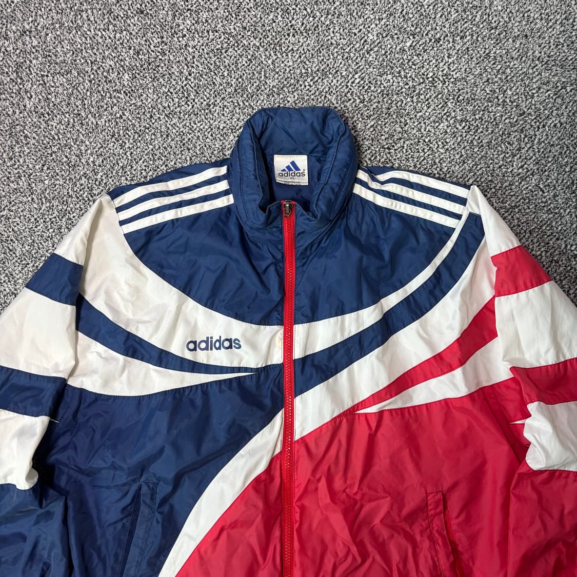아디다스 90s 올드스쿨 배색 바람막이 자켓 (100) 상품이미지2