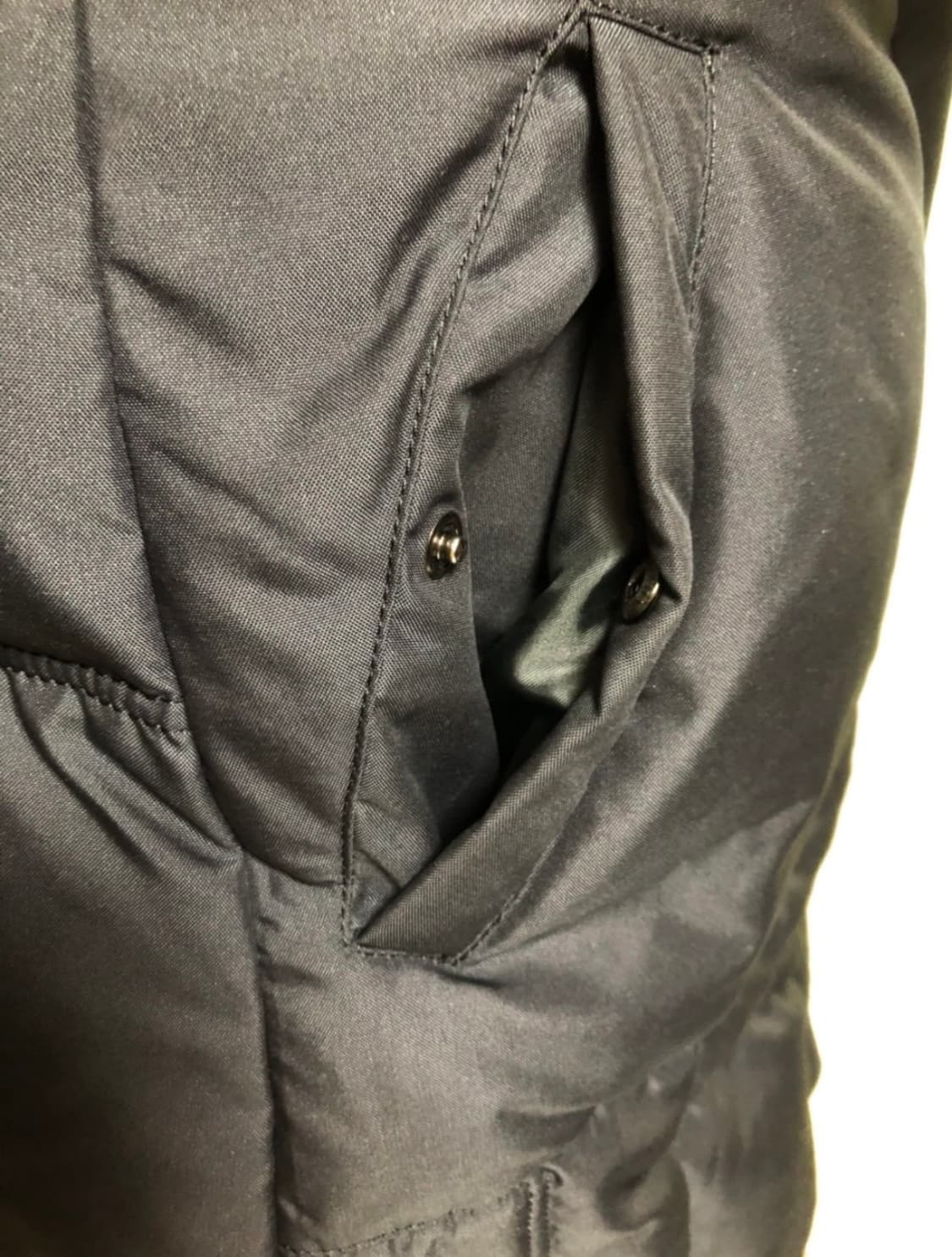 a.t.corner 오리털 패딩/천연 라쿤퍼/ 방울장식/55~66/상태최 상품이미지4