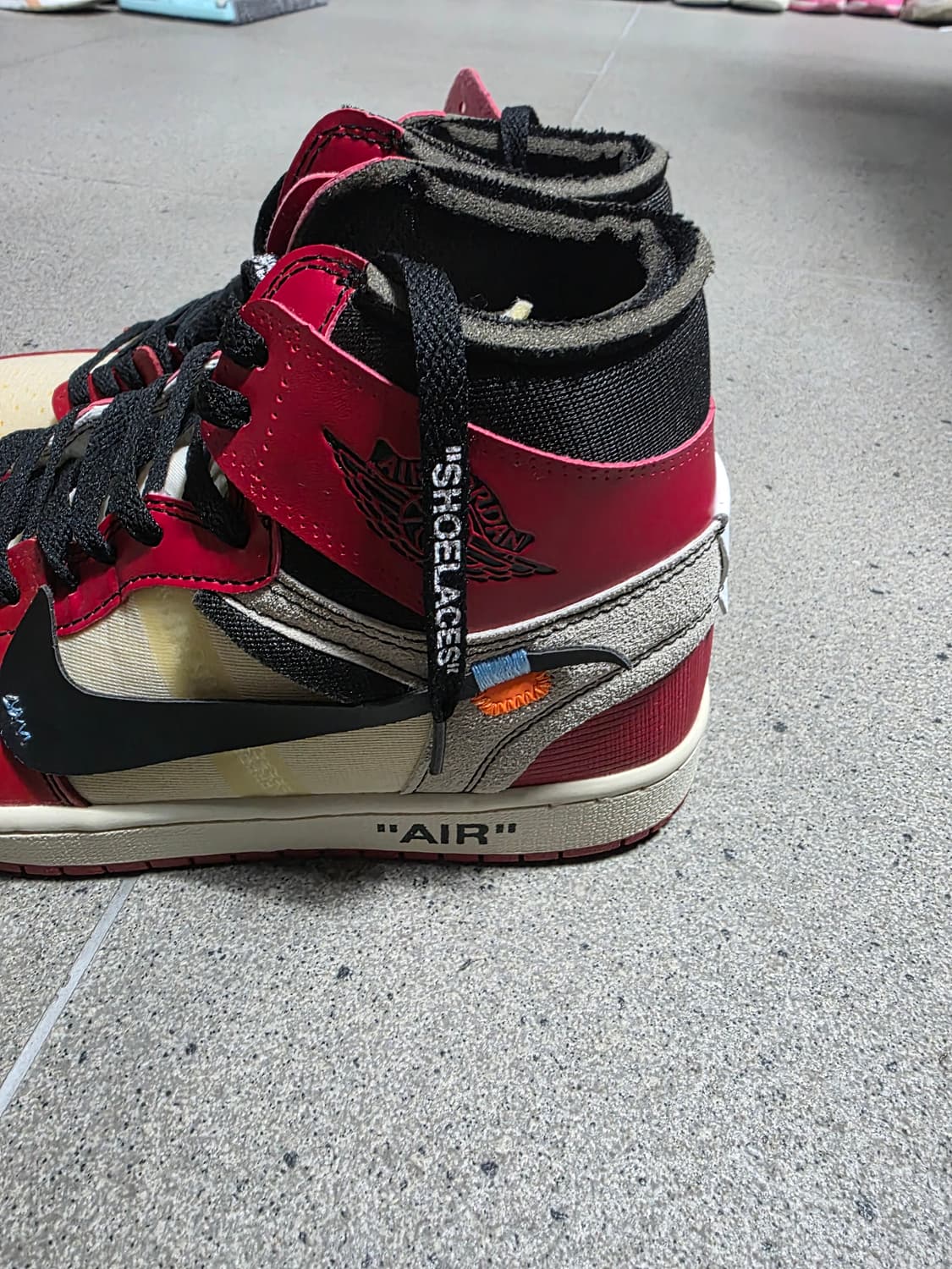 나이키에어조던1시키고OG off-white 커스텀 상품이미지3