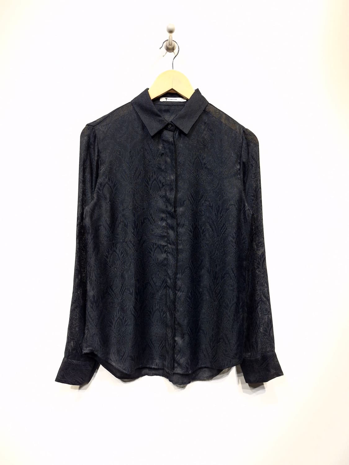 알렉산더왕 페이즐리 자카드 셔츠 블랙 S 상품이미지1