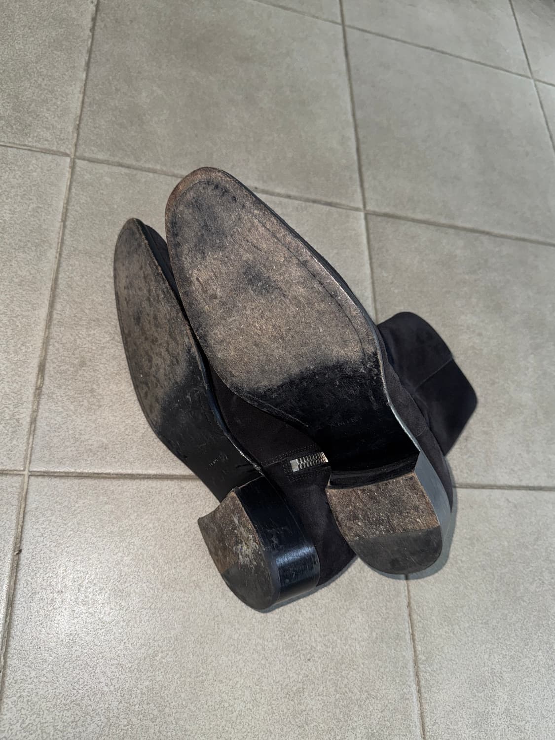 아미리 스키니 스택 부츠 상품이미지6