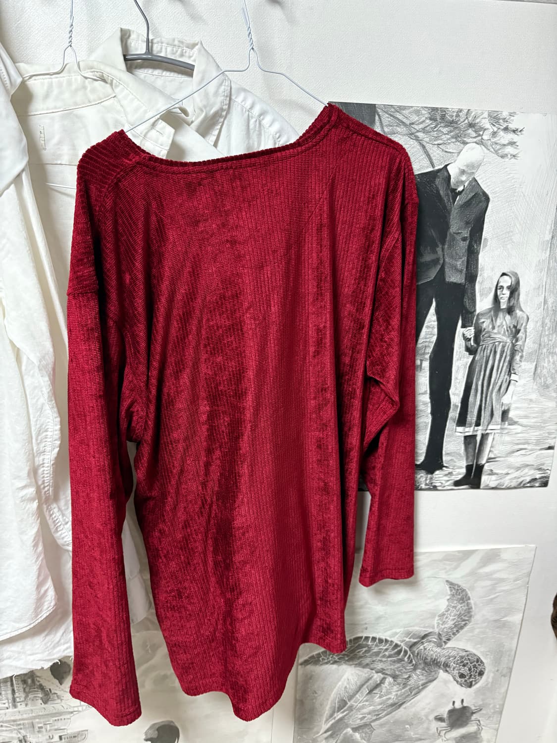 pisano 유럽 빈티지 코듀로이 상의 상품이미지2