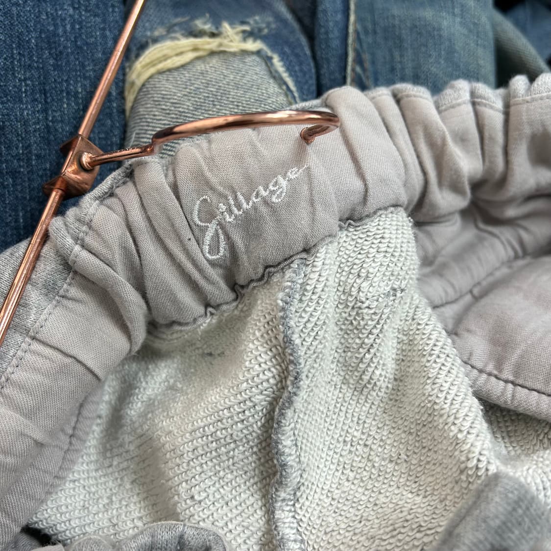 Sillage 실라주 서큘러 스웻 팬츠 상품이미지8