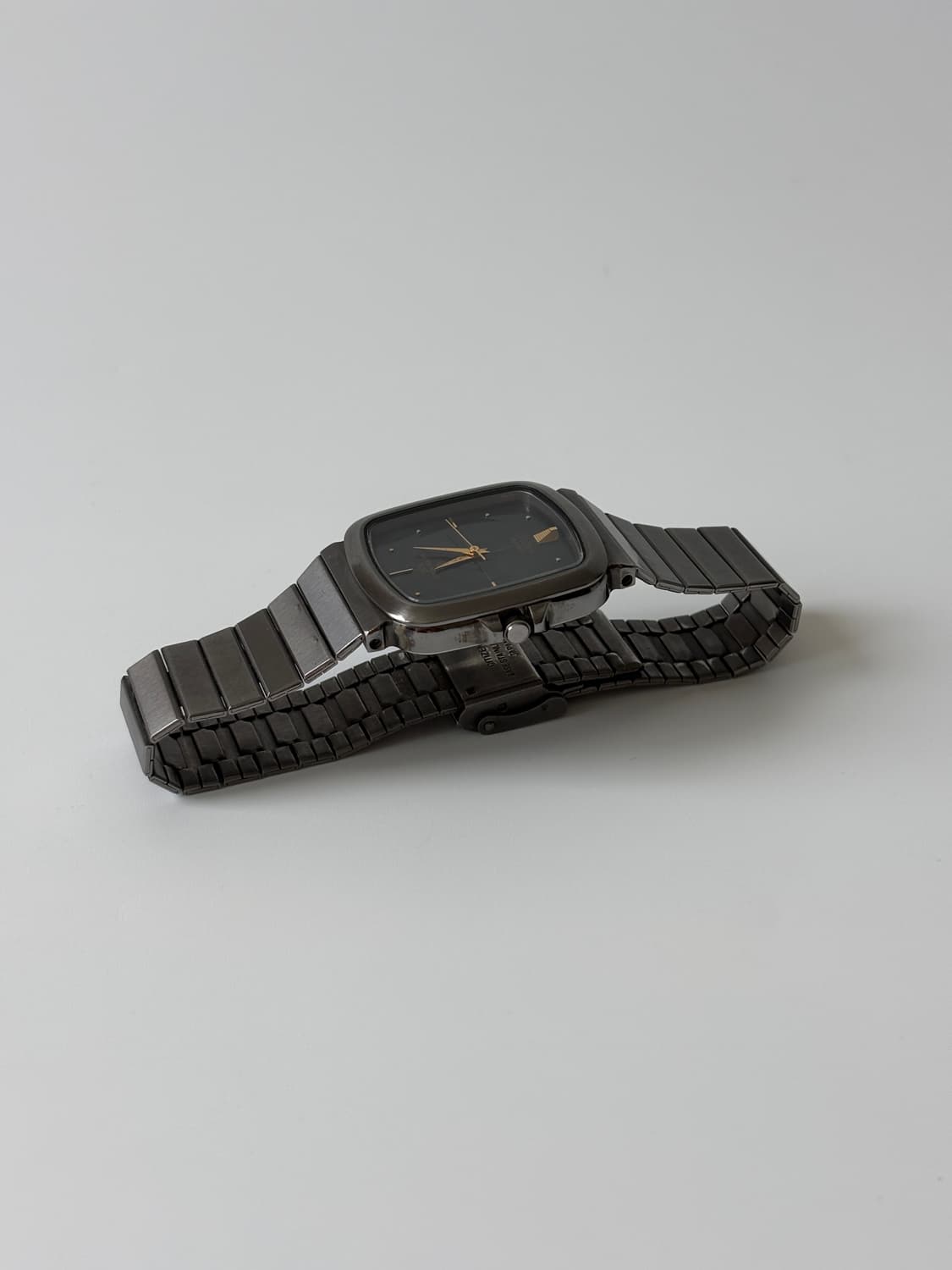 시티즌 1980년대 CQ 블랙 스퀘어 쿼츠 남성 상품이미지3