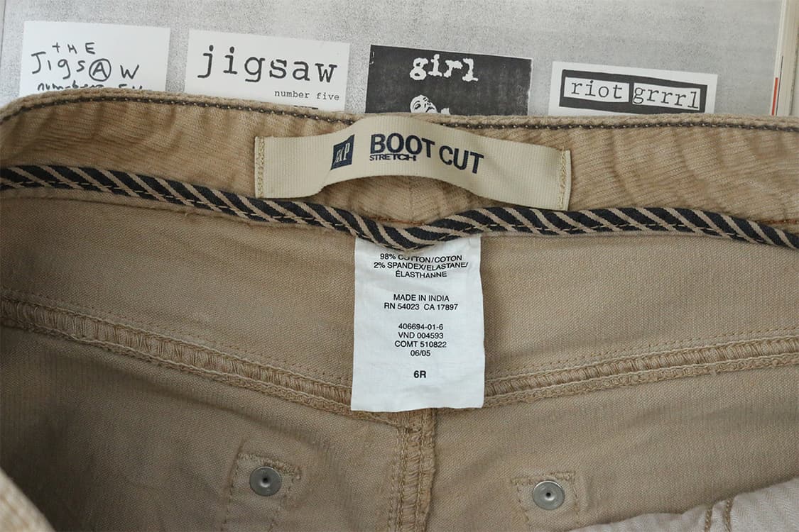 갭 코듀로이 부츠컷 팬츠  상품이미지7