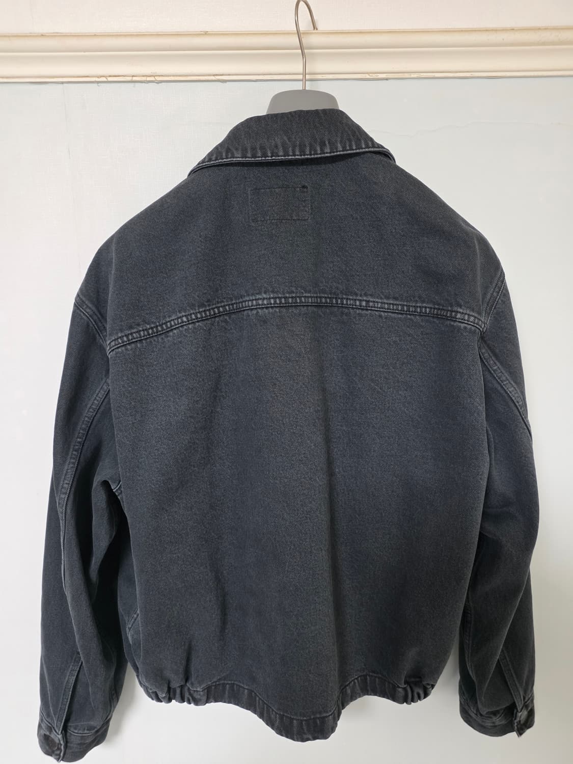 프라다 블루종 데님 자켓 옵시디언 L 상품이미지4