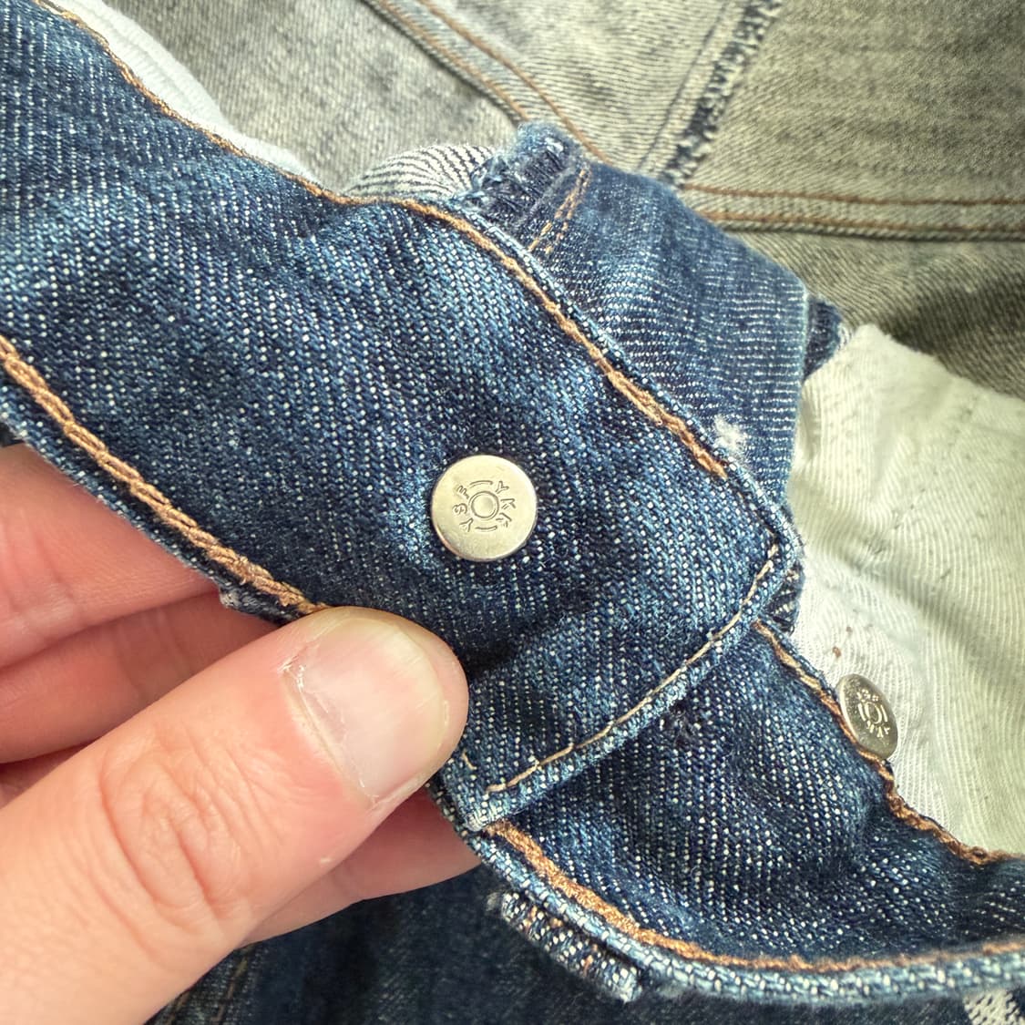 BBC 빌리네어 보이즈 클럽 러닝독 데님 반바지 S 상품이미지5