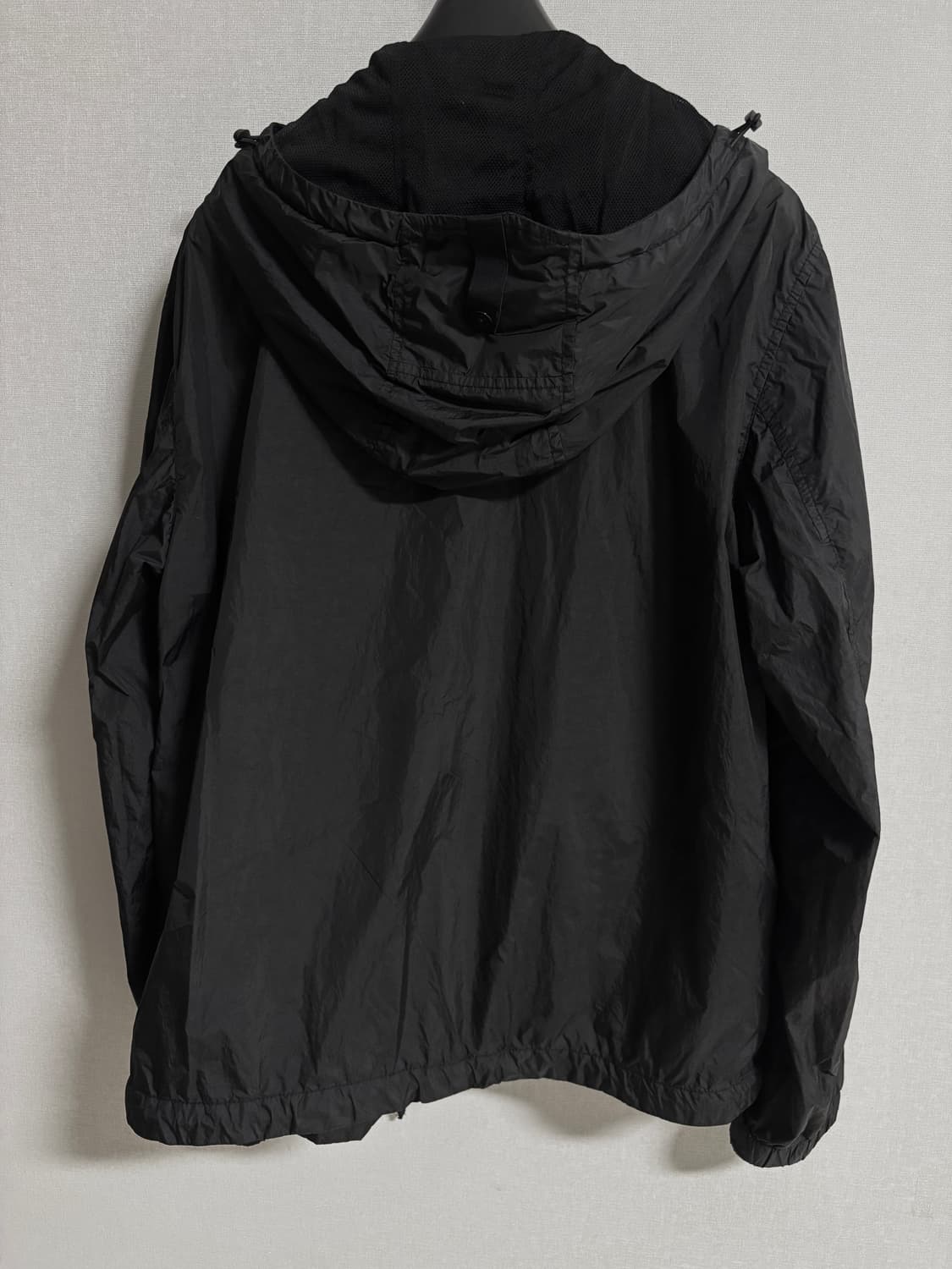 스톤아일랜드 24ss 크링클랩스 블랙 L 바람막이 상품이미지2