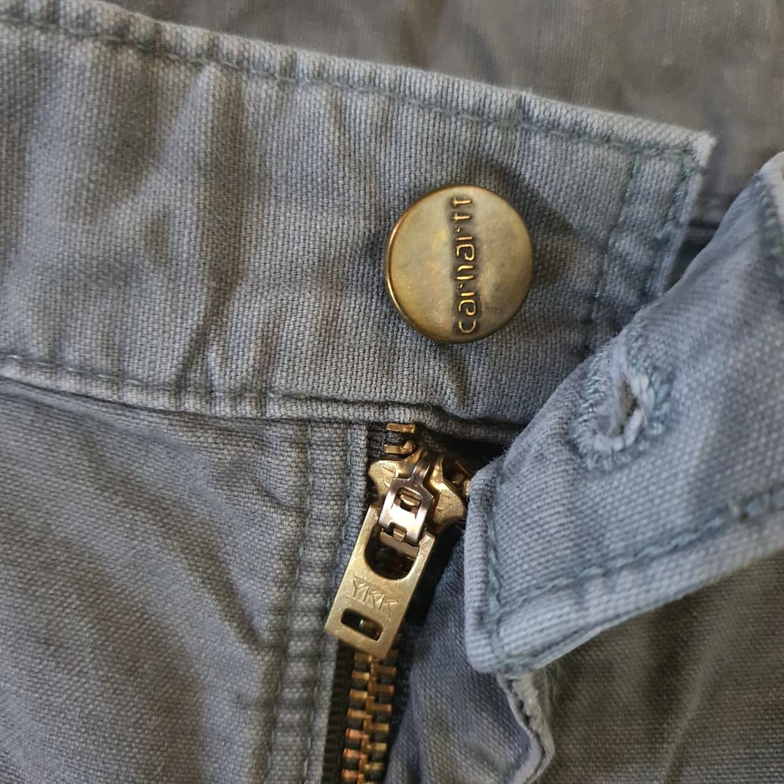 칼하트 B151 FAT 캔버스 워크 던가리 팬츠 no.94 상품이미지5