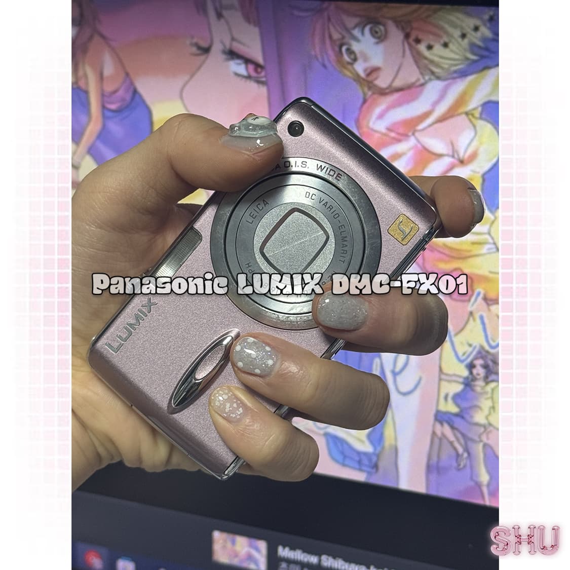 파나소닉 루믹스 DMC-FX01 빈티지 디카 핑크 상품이미지2