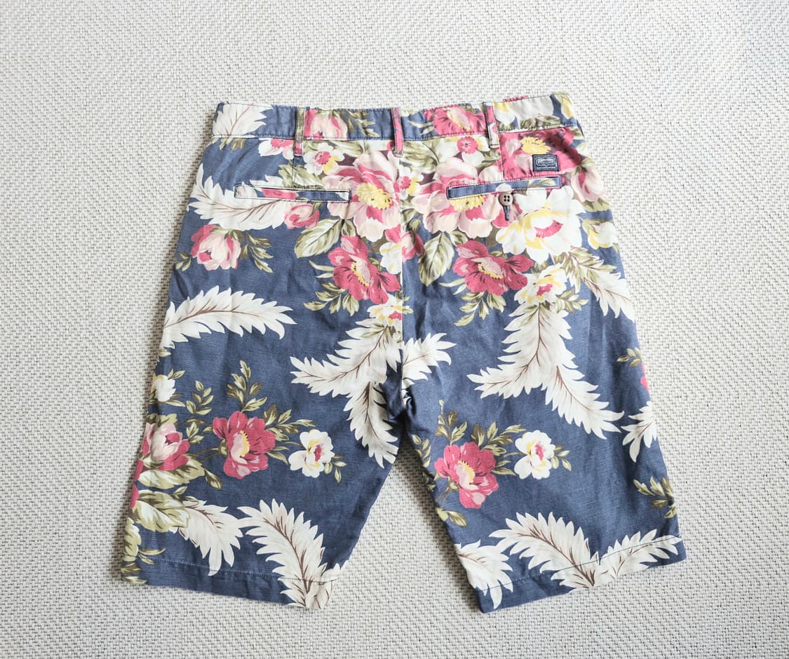 폴로 데님앤서플라이 블루 플로럴 쇼츠 30 상품이미지3