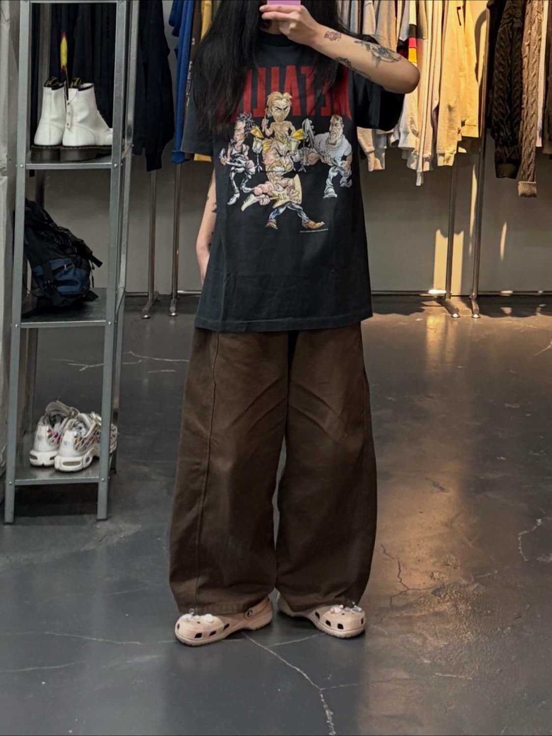 메탈리카 밴드 캐리커쳐 반팔 A2921 상품이미지1