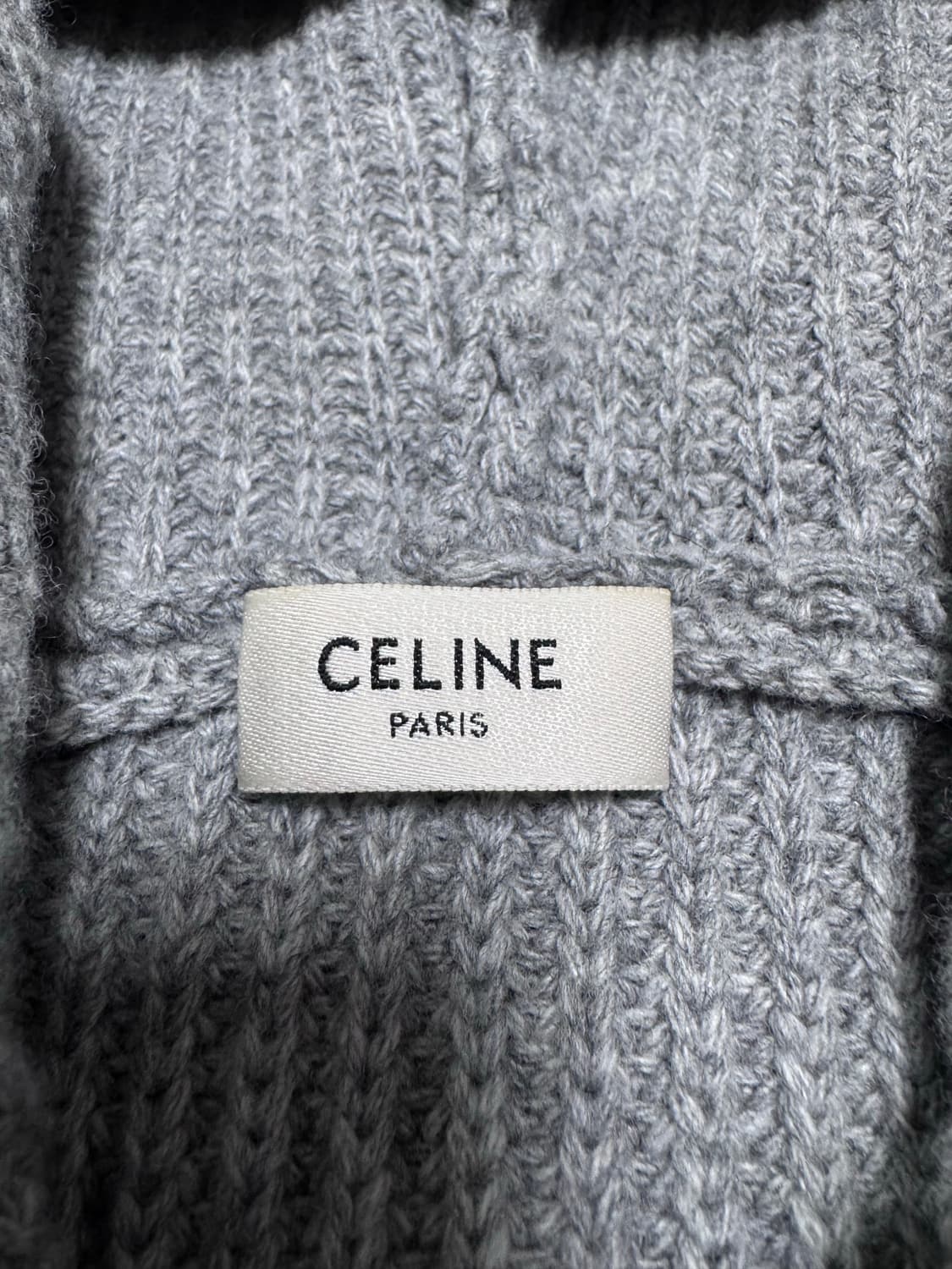 셀린느 니트 후드 집업 XXL사이즈 상품이미지2