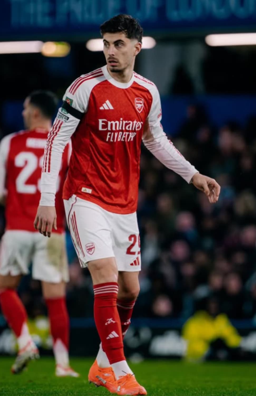 25-26 아스날 홈 카이 하베르츠 긴팔 유니폼 XL 상품이미지7