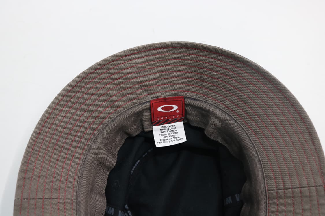 OAKLEY 오클리 00s 빈티지 퍼 트리밍 트래퍼 햇 카키 상품이미지6