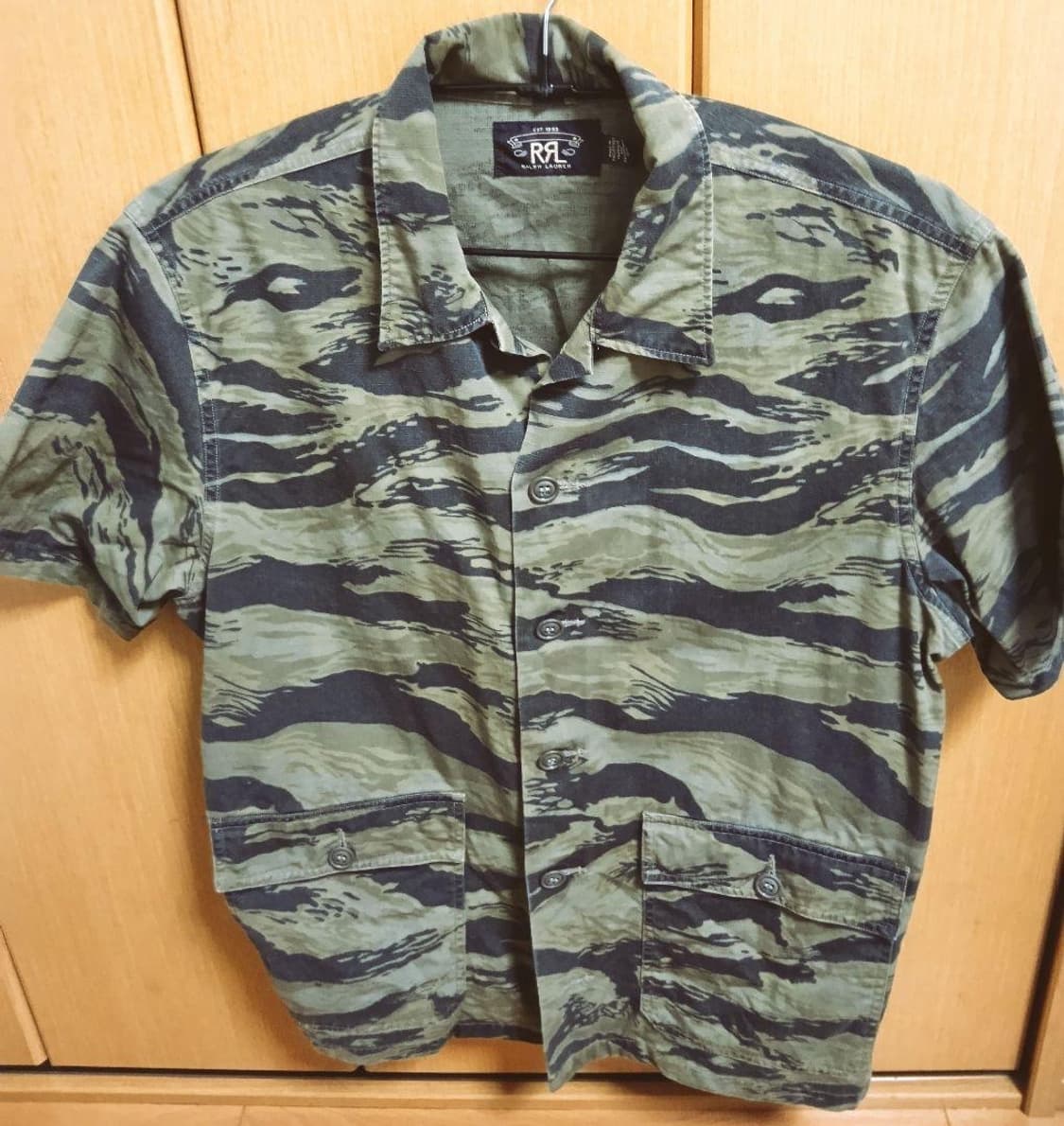 RRL 카모 반팔셔츠 상품이미지1