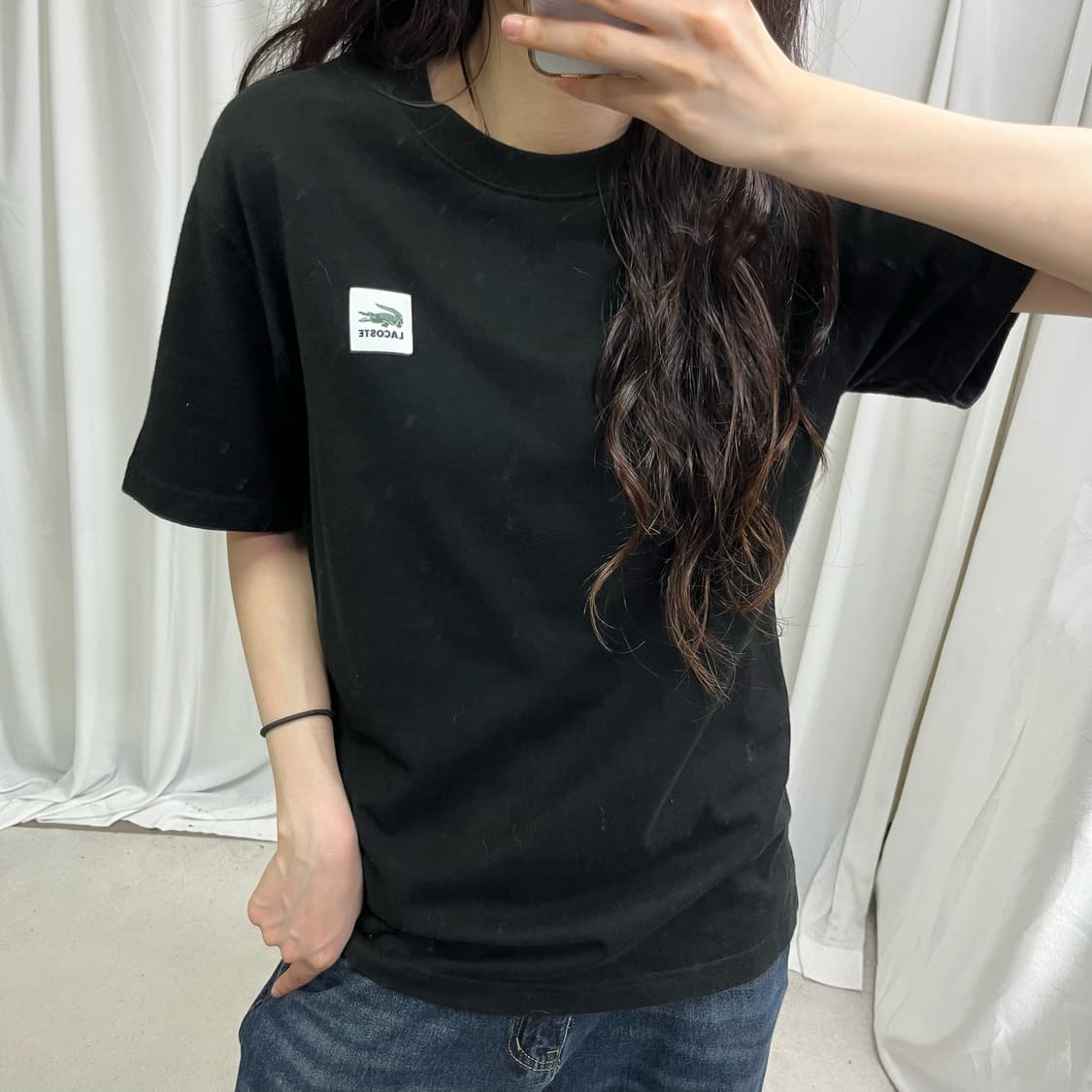 Lacoste black T-shirts 상품이미지3