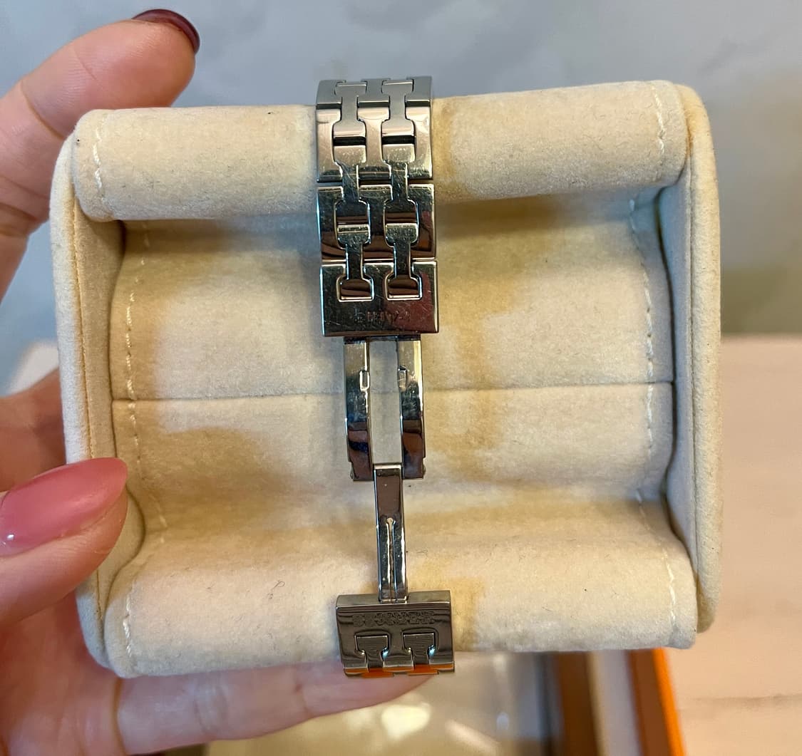 (정품 풀박)HERMES에르메스 H 아워 시계 /스몰사이즈 상품이미지3